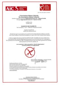 Certificato AIC 2021